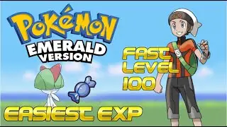 БЕЗУМНЫЙ МЕТОД ПРОКАЧКИ ЛЕГКИЙ УР. 100! РУКОВОДСТВО ПО ПАССИВНОЙ ПРОКАЧКЕ POKEMON EMERALD | БЫСТР...