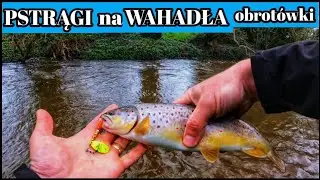 KWIETNIOWE PSTRĄGI z TRUDNEJ WODY i prawie ZAWAŁ SERCA 😲 | PSTRĄGI na ULTRALIGHT