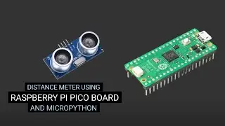 Micropython Project || Distance Meter Using Raspberry Pi Pico and Micropython