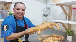 Como hacer figuras de pan francés