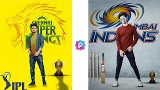 Ipl Photo Editing 2022 || Picsart - Csk Photo Editing || Snb Editz