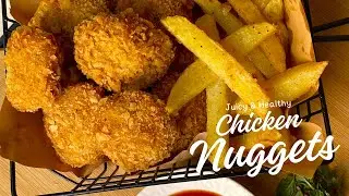 Chicken Nuggets Recipe | How To Make Crispy Nuggets For Kids | Lunch Box Special