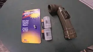 Fulton MX991/U Right Angle Flashlight LED Conversion