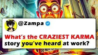 Какую самую безумную историю о КАРМЕ вы слышали на работе?
