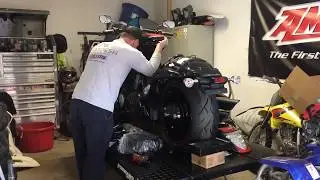 Episode 2. The “ Black Widow “ Build. Custom 2018 Suzuki M109R Bike. Body/Fairing removal.