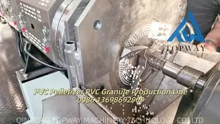 PVC Granulator PVC Granule Plastic Recycled Pelletizing Machine
