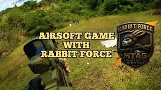 AIRSOFT GAME WITH MY NEW TEAM (RABBIT FORCE) | M.T.A.G. | JANTV