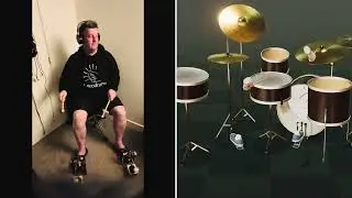 Aerodrums 2 | Slow Dancing In A Burning Room | Drum Cover