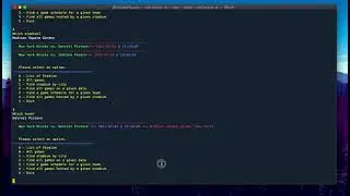 FootballFanatic - CLI app