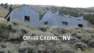 Ghost Towns & Mines: Ophir Cabins NV 2018