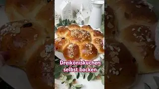 Dreik&ouml;nigskuchen Rezept einfach selber backen so 1 A fluffig ist er! #rezept #food #recipe #rezepte