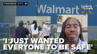 Derrick Perry praised for aiding with Traverse City Walmart stabbing