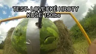 A-KAT.cz střelba z ku&scaron;e - loveck&eacute; hroty