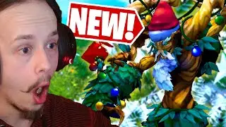 Fighting the NEW Christmas Event Boss in Fortnite Miner Tycoon 2!!