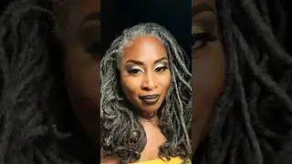 Loc'd Ladies take the best pics! #locdnlettos #locs #locblogger #locdladies  #locstyles  #silverlocs