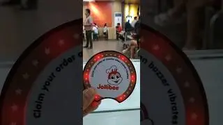 🍟🍔asmr golden buzzer vibrates | order here we go @jollibee#youtubeshorts#fyp#trending#viral🍔🍟