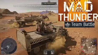 Mad Thunder event Team battle gameplay - War Thunder