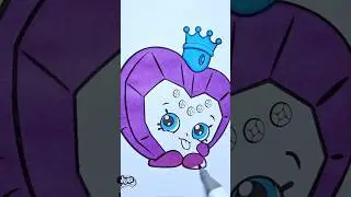 Shopkins Princess Scent coloring #shopkins #coloring #shorts #short #shortvideo #shortsvideo