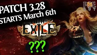 [PoE 1] NEW POE 1 LEAGUE STARTS MARCH 6 - OFFICIAL INFO.