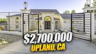 Inside MODERN Mansion in the Hills || San Antonio Heights (San Bernardino County)