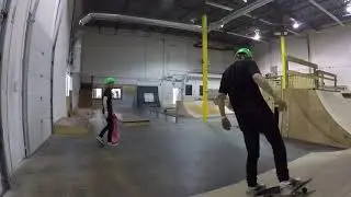 Indoor Skatepark in Edmonton
