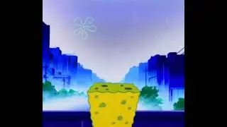 Sponzebob Sad Walking Meme Template