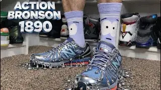 New Balance Action Bronson 1890 Cyborg Tears On Foot Review #newbalance #sneakers