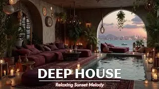 Deep House Sunset Mix | Лаунж-музыка с видом на океан для отдыха и релакса
