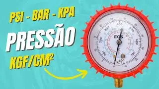 PRESSÃO!!! ENTENDA DE  ONDE  VEM  AS  UNIDADES  DE  MEDIDA  DO  SEU  MANÔMETRO.