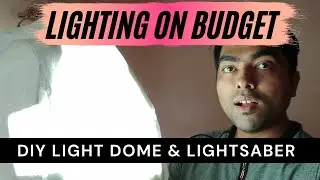 100% Upcycled Lighting Setup on a Budget