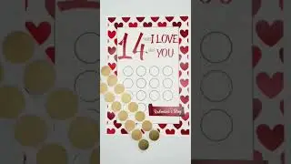 Valentine's Day Scratch-off 14 Things ❤️🎁 #shorts