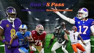 The Best Pass Team In The NFL VS The Best Run Team In The NFL