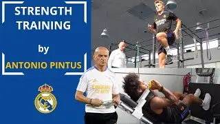 Strength training for football players - Antonio Pintus | Real Madrid CF