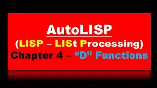 AutoLISP Tutorial | AutoLISP 
