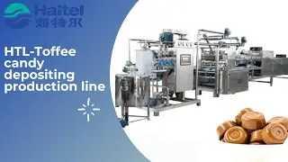 Look here！Introducing our Toffee candy depositing line