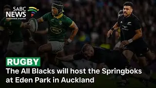 All Blacks vs Springboks at Eden Park preview with Puledi Manamela