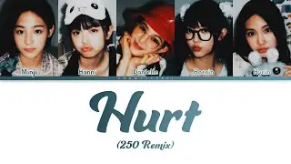 NewJeans (뉴진스) | 'Hurt (250 Remix)' | Color Coded Lyrics |【Rom/Eng/Esp】