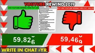 YouTube Rewind 2019 Dislikes Overtakes Likes!