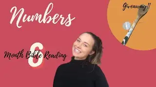 Numbers Study: Read the Bible with me in Six Months! Plus a Giveaway!! September 27th- October 4th