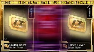 ALL 20 GOLDEN TICKET PLAYERS! THE FINAL GOLDEN TICKET PLAYER CONFIRMED! | MADDEN 20 ULTIMATE TEAM