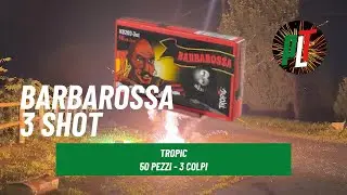 Test Petardo BARBAROSSA 3 SHOTS 50 pezzi di TROPIC