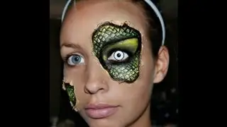 Halloween Series 2012: Reptile Under Your Skin Makeup Tutorial