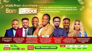 Work From Anywhere; Earn GLOBAL