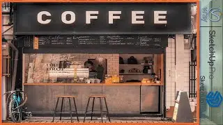Small Coffee Shop Design Idea #20