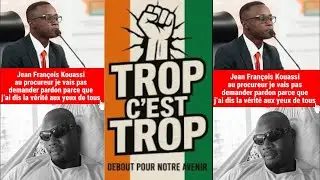 Jean-François Kouassi lâche tout au procureur Je ne demanderai pas pardon j’ai dit la vérité #humor