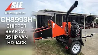 Измельчитель Bear Cat CH8993H, буксируемый сзади фургона мощностью 35 л.с.