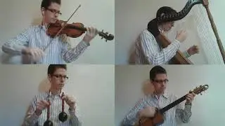 Viajera del Rio (Cover en Violin, Arpa, Cuatro y Maracas)
