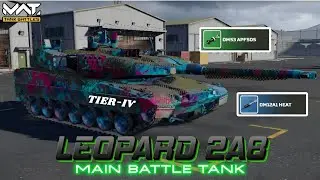 Leopard 2A8| Best Tank Ever| Market Tank| Tier-IV Main Battle Tank| MWT Tank Battle 