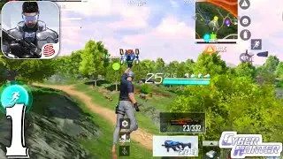 Cyber Hunter | Battle Royale Game 4 Vs 4 Android Gameplay Walkthrough Part-1|