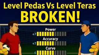Level Pedas Vs Level Teras #footballstrike #friendlymatch 